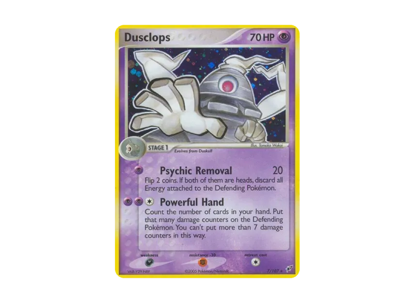 Dusclops R [107-EX-DEOXYS 7/107] [EN] (EX Ruby & Sapphire "EX Deoxys")