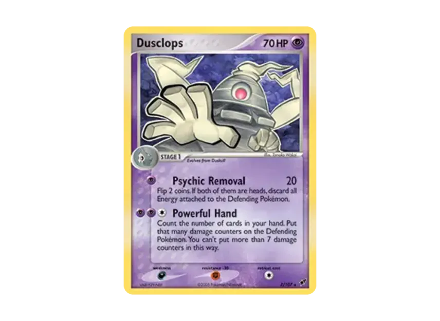 Dusclops R : Holo [107-EX-DEOXYS 7/107] [EN] (EX Ruby & Sapphire "EX Deoxys")