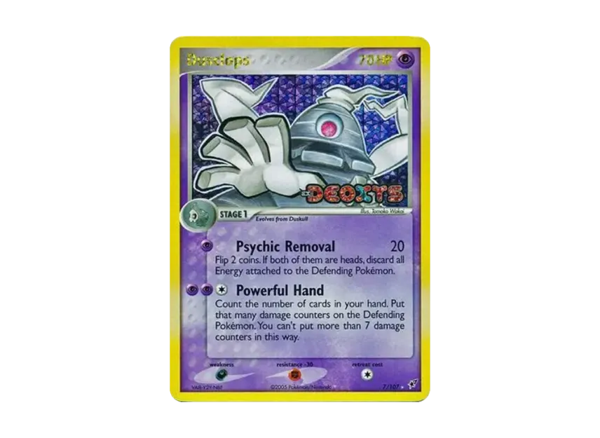 Dusclops R : Reverse Holo [107-EX-DEOXYS 7/107] [EN] (EX Ruby & Sapphire "EX Deoxys")