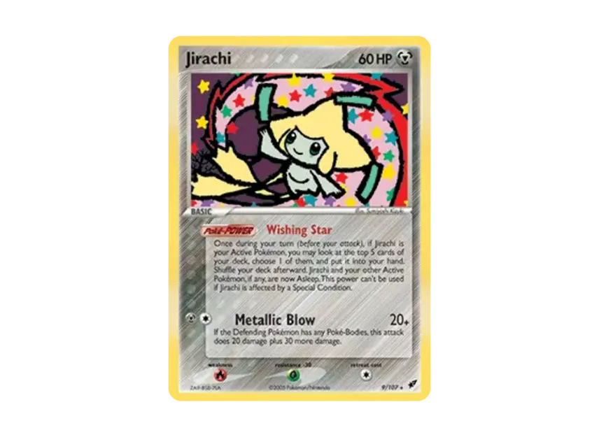 Jirachi R : Holo [107-EX-DEOXYS 9/107] [EN] (EX Ruby & Sapphire "EX Deoxys")