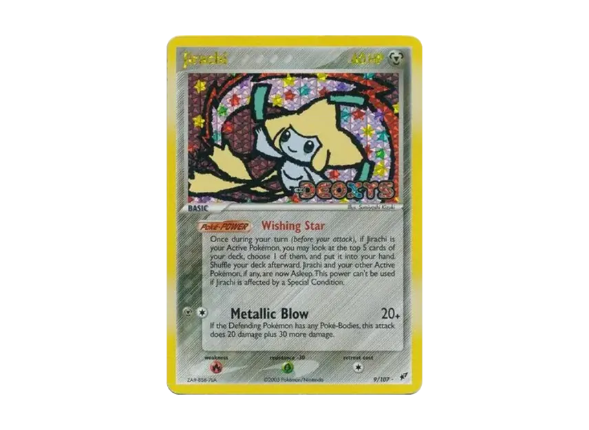 Jirachi R : Reverse Holo [107-EX-DEOXYS 9/107] [EN] (EX Ruby & Sapphire "EX Deoxys")