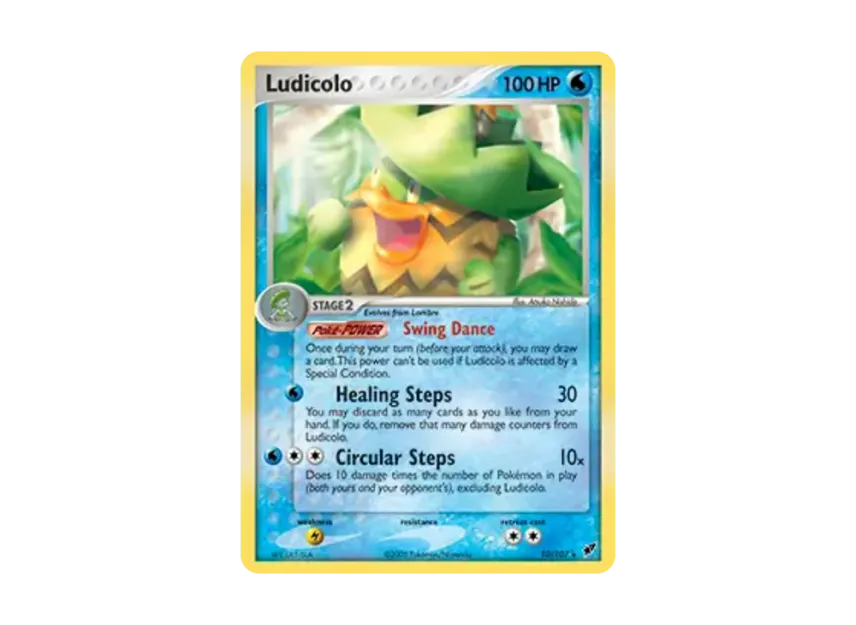 Ludicolo R : Holo [107-EX-DEOXYS 10/107] [EN] (EX Ruby & Sapphire "EX Deoxys")