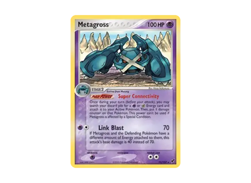 Metagross R : Holo [107-EX-DEOXYS 11/107] [EN] (EX Ruby & Sapphire "EX Deoxys")