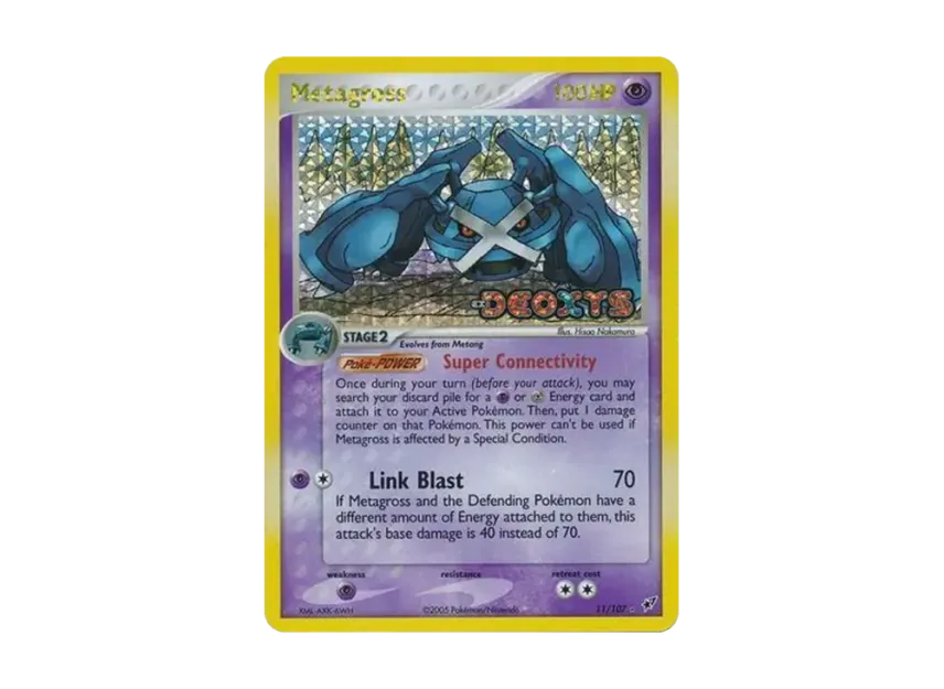 Metagross R : Reverse Holo [107-EX-DEOXYS 11/107] [EN] (EX Ruby & Sapphire "EX Deoxys")