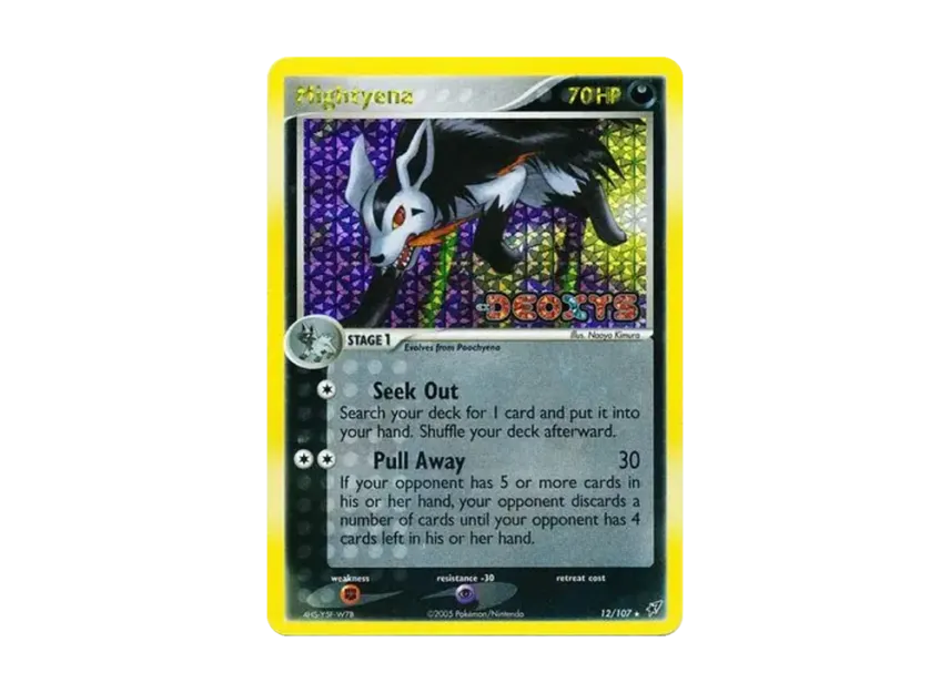 Mightyena R : Reverse Holo [107-EX-DEOXYS 12/107] [EN] (EX Ruby & Sapphire "EX Deoxys")