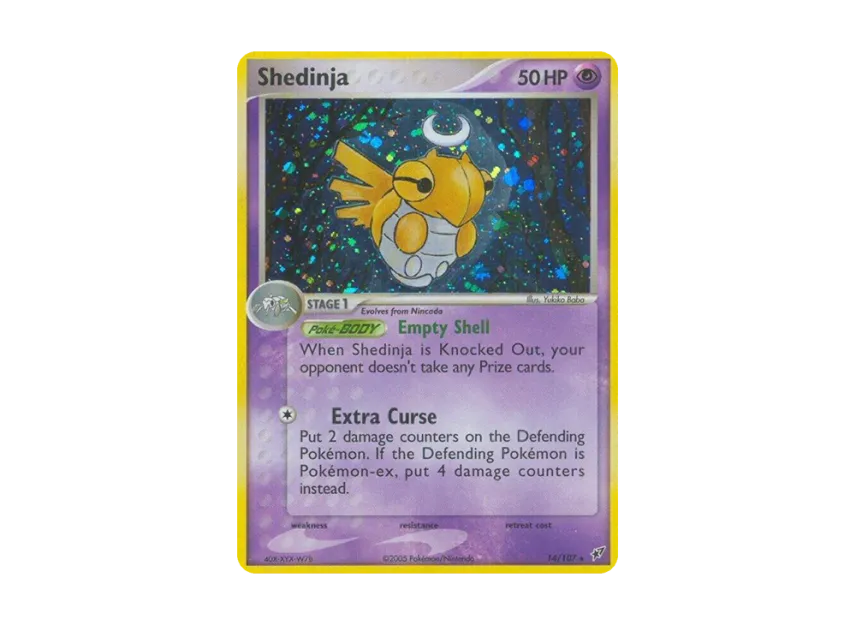 Shedinja R [107-EX-DEOXYS 14/107] [EN] (EX Ruby & Sapphire "EX Deoxys")