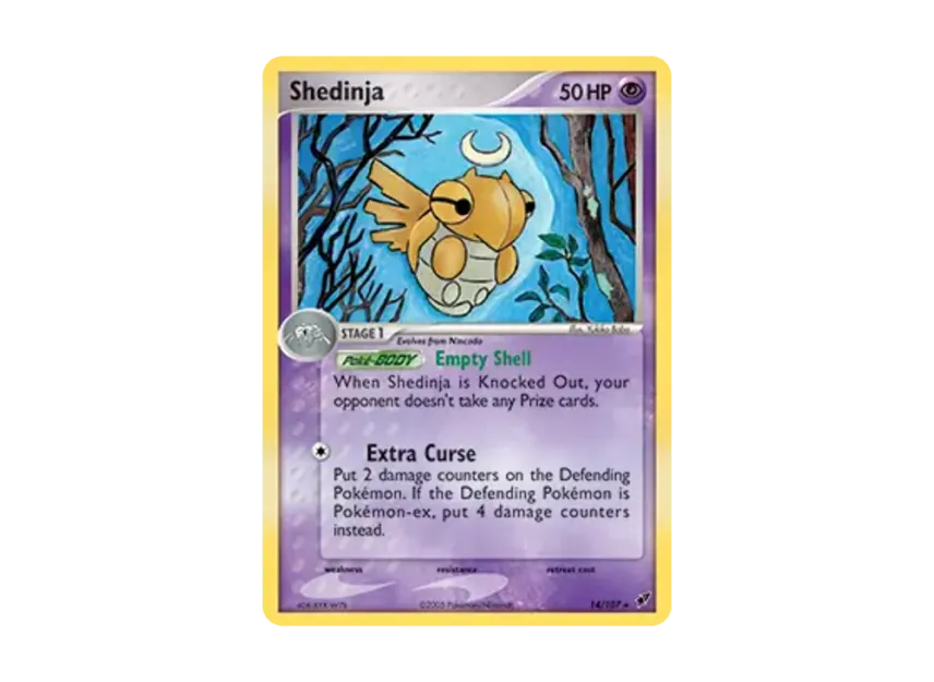 Shedinja R : Holo [107-EX-DEOXYS 14/107] [EN] (EX Ruby & Sapphire "EX Deoxys")