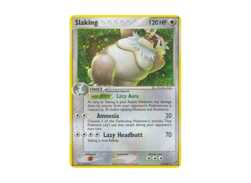 Slaking R [107-EX-DEOXYS 15/107] [EN] (EX Ruby & Sapphire "EX Deoxys")