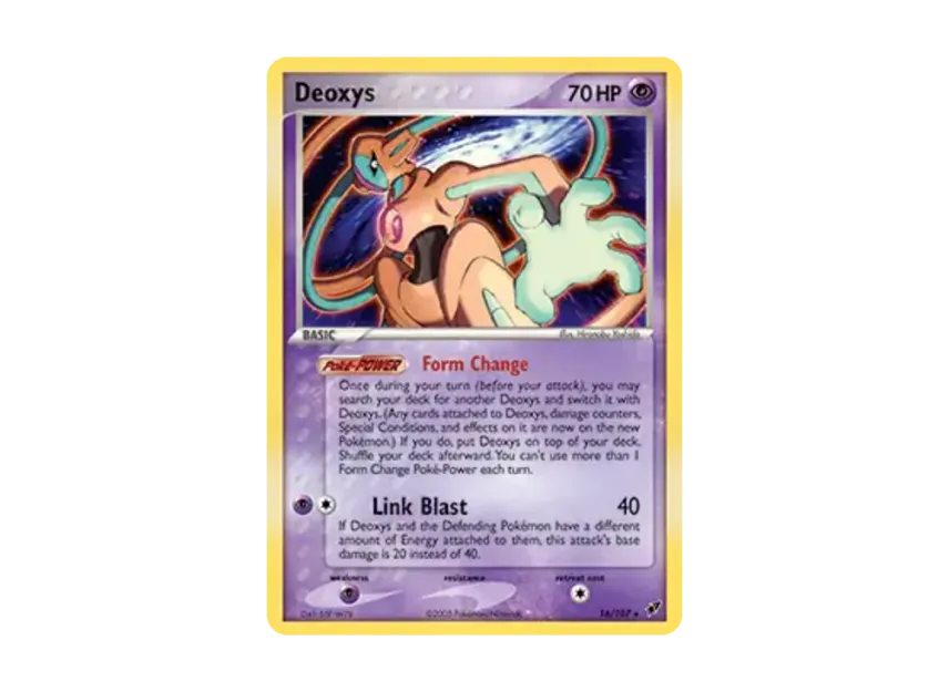Deoxys R [107-EX-DEOXYS 16/107] [EN] (EX Ruby & Sapphire "EX Deoxys")
