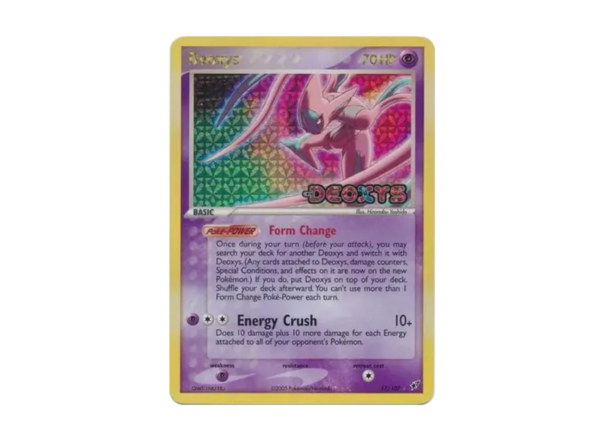 Deoxys R : Reverse Holo [107-EX-DEOXYS 17/107] [EN] (EX Ruby & Sapphire "EX Deoxys")