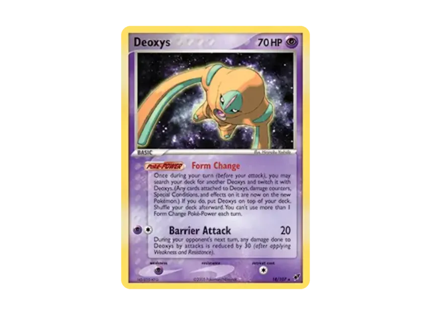 Deoxys R [107-EX-DEOXYS 18/107] [EN] (EX Ruby & Sapphire "EX Deoxys")