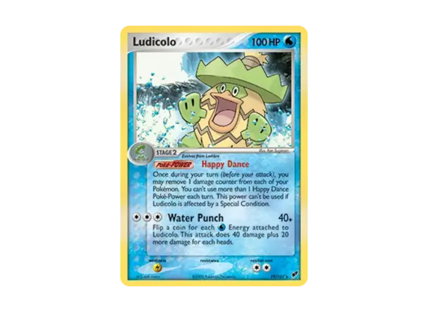 Ludicolo R [107-EX-DEOXYS 19/107] [EN] (EX Ruby & Sapphire "EX Deoxys")