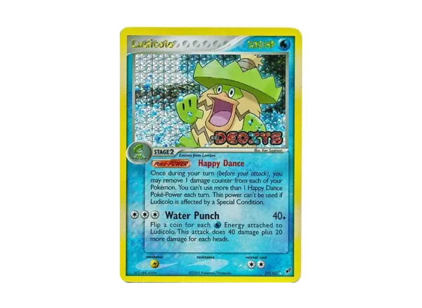 Ludicolo R : Reverse Holo [107-EX-DEOXYS 19/107] [EN] (EX Ruby & Sapphire "EX Deoxys")