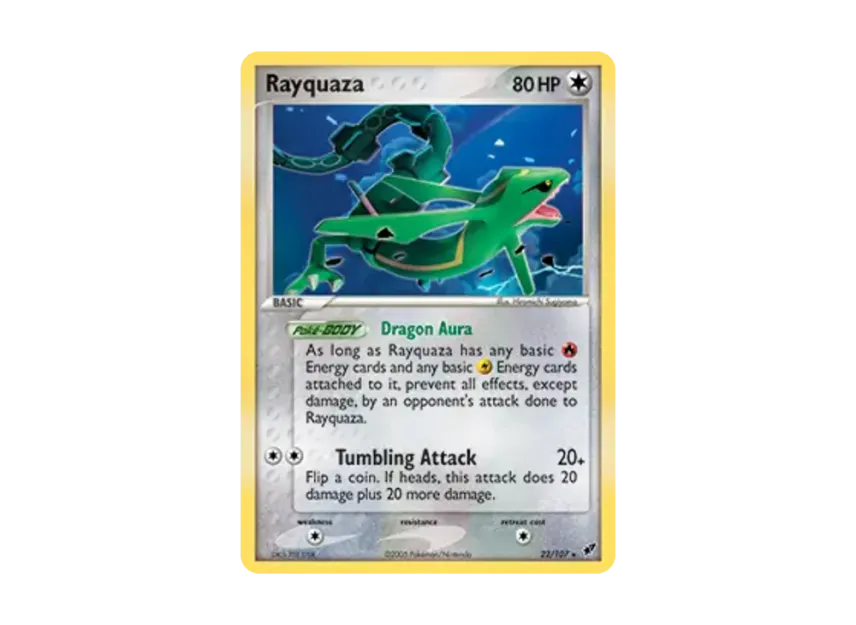 Rayquaza R [107-EX-DEOXYS 22/107] [EN] (EX Ruby & Sapphire "EX Deoxys")