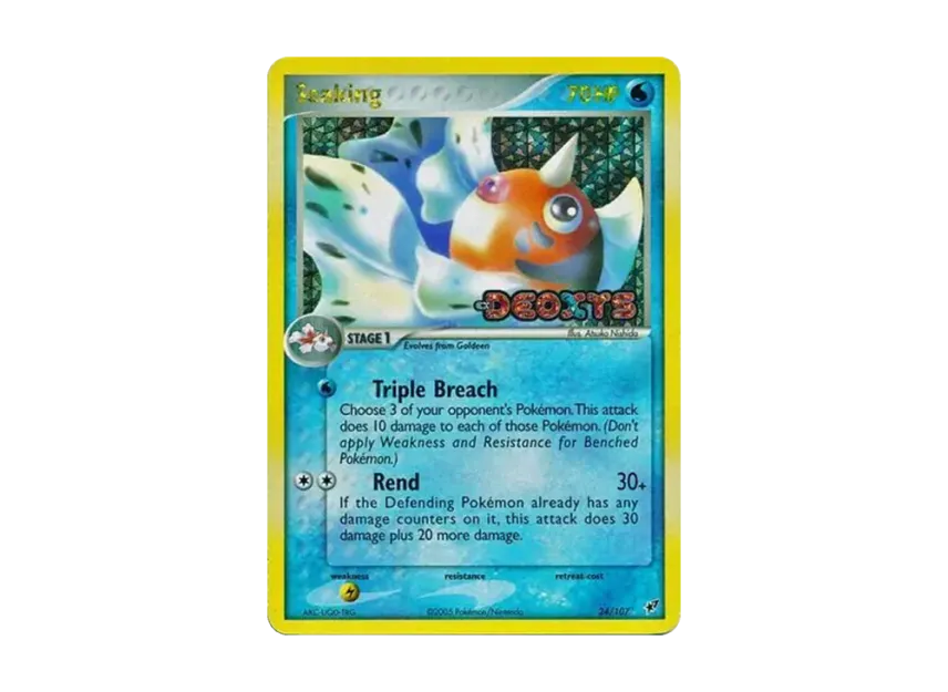 Seaking R : Reverse Holo [107-EX-DEOXYS 24/107] [EN] (EX Ruby & Sapphire "EX Deoxys")