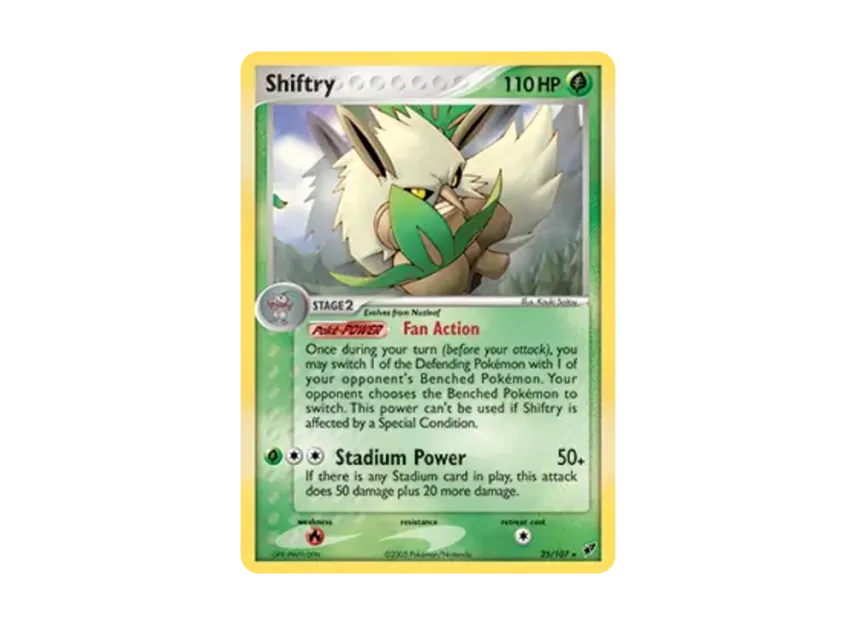 Shiftry R [107-EX-DEOXYS 25/107] [EN] (EX Ruby & Sapphire "EX Deoxys")