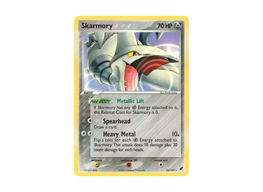 Skarmory R [107-EX-DEOXYS 26/107] [EN] (EX Ruby & Sapphire "EX Deoxys")