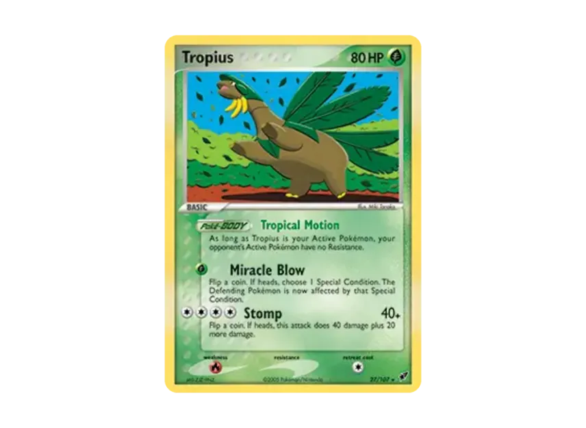 Tropius R [107-EX-DEOXYS 27/107] [EN] (EX Ruby & Sapphire "EX Deoxys")