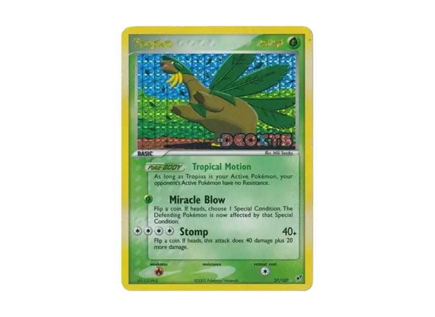 Tropius R : Reverse Holo [107-EX-DEOXYS 27/107] [EN] (EX Ruby & Sapphire "EX Deoxys")