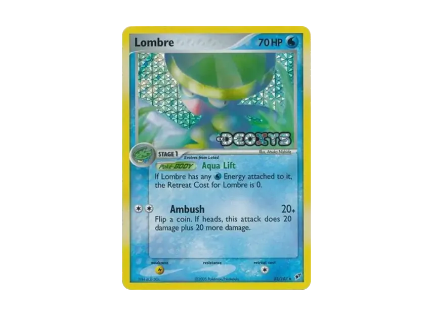 Lombre U : Reverse Holo [107-EX-DEOXYS 33/107] [EN] (EX Ruby & Sapphire "EX Deoxys")