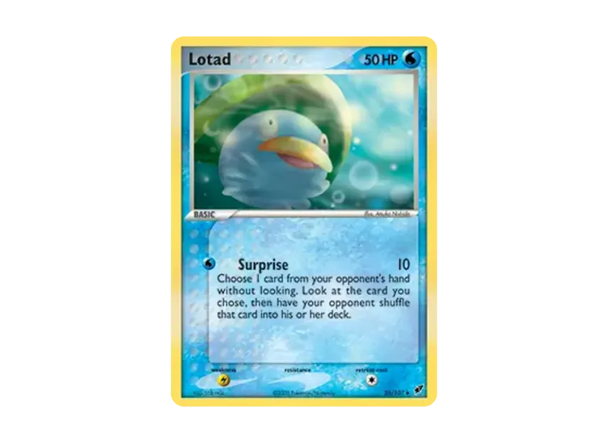 Lotad U [107-EX-DEOXYS 35/107] [EN] (EX Ruby & Sapphire "EX Deoxys")