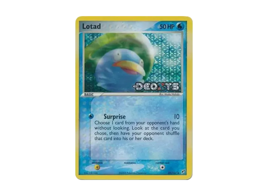 Lotad U : Reverse Holo [107-EX-DEOXYS 35/107] [EN] (EX Ruby & Sapphire "EX Deoxys")