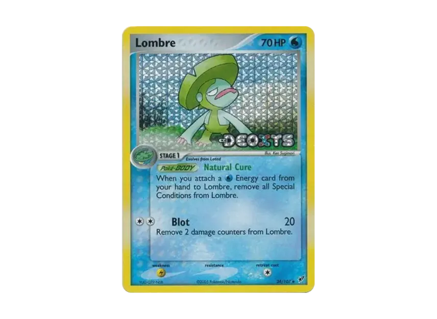 Lombre U : Reverse Holo [107-EX-DEOXYS 34/107] [EN] (EX Ruby & Sapphire "EX Deoxys")