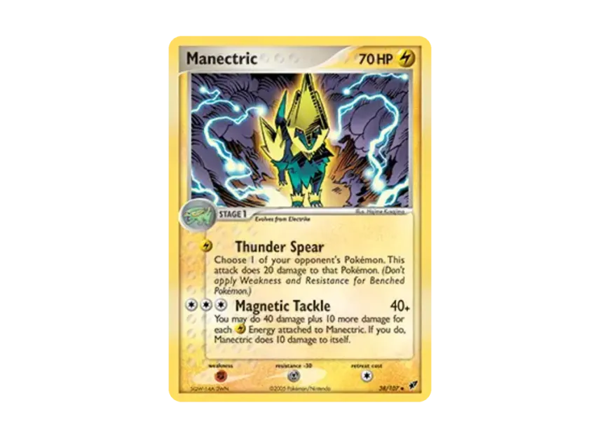 Manectric U [107-EX-DEOXYS 38/107] [EN] (EX Ruby & Sapphire "EX Deoxys")