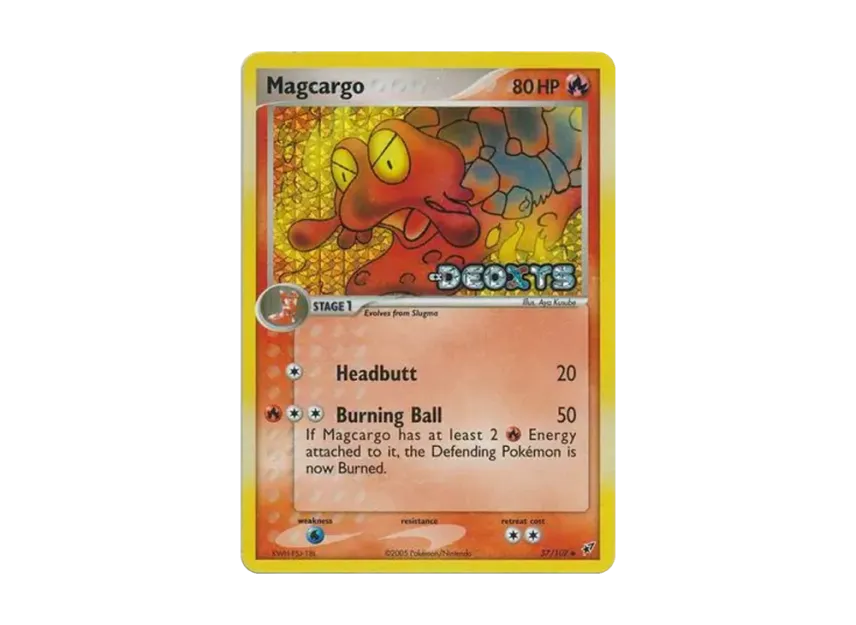 Magcargo U : Reverse Holo [107-EX-DEOXYS 37/107] [EN] (EX Ruby & Sapphire "EX Deoxys")