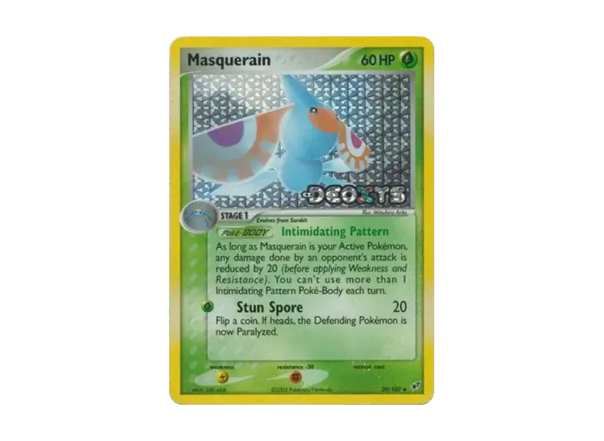 Masquerain U : Reverse Holo [107-EX-DEOXYS 39/107] [EN] (EX Ruby & Sapphire "EX Deoxys")