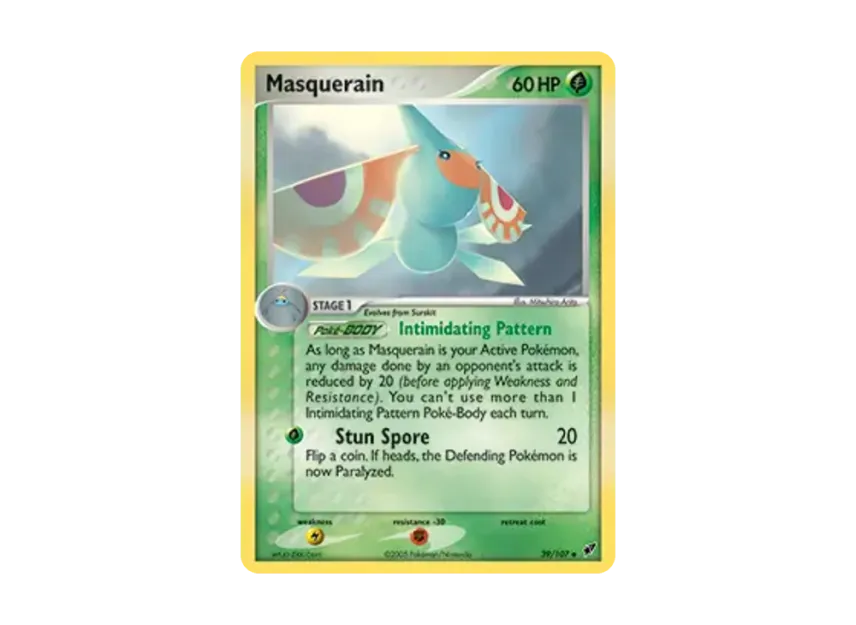 Masquerain U [107-EX-DEOXYS 39/107] [EN] (EX Ruby & Sapphire "EX Deoxys")