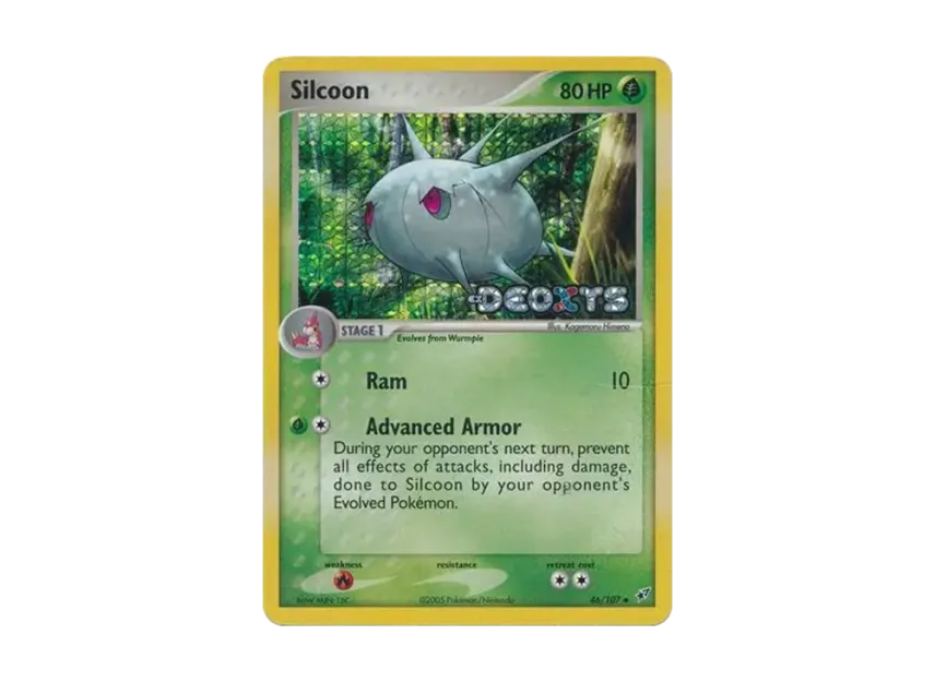 Silcoon U : Reverse Holo [107-EX-DEOXYS 46/107] [EN] (EX Ruby & Sapphire "EX Deoxys")