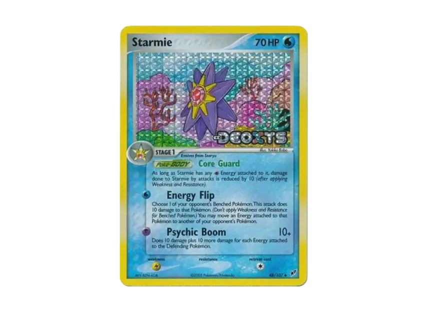 Starmie U : Reverse Holo [107-EX-DEOXYS 48/107] [EN] (EX Ruby & Sapphire "EX Deoxys")
