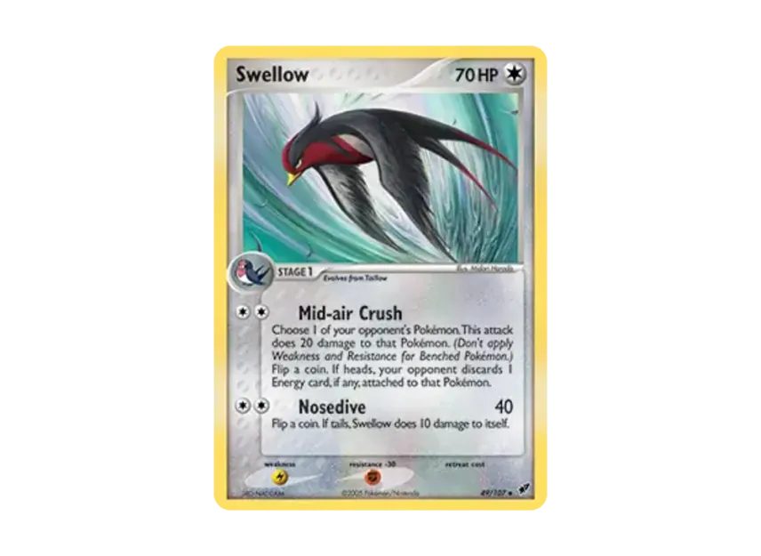 Swellow U [107-EX-DEOXYS 49/107] [EN] (EX Ruby & Sapphire "EX Deoxys")