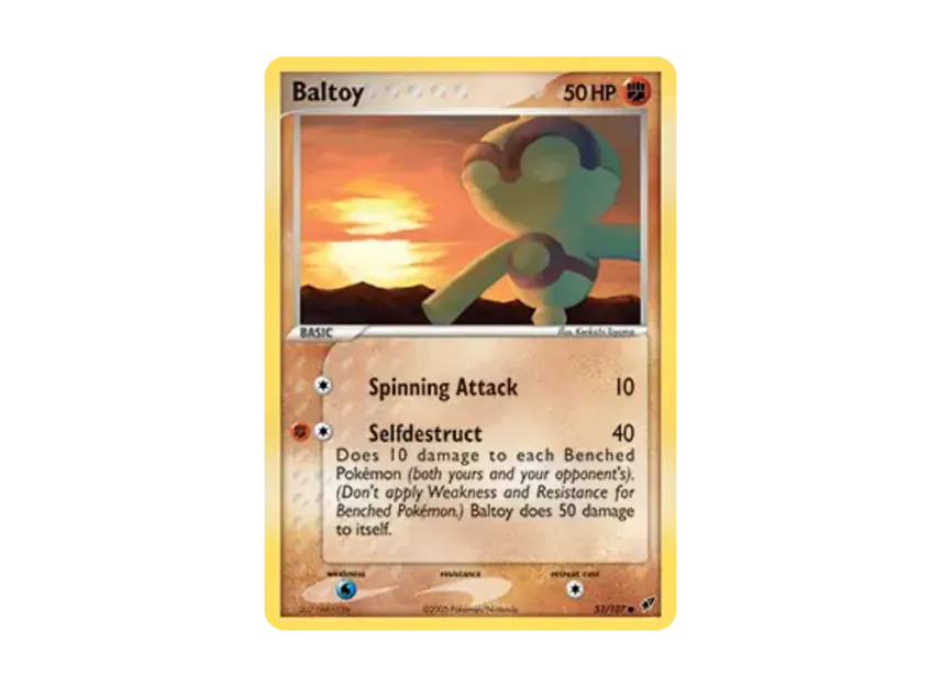 Baltoy C [107-EX-DEOXYS 53/107] [EN] (EX Ruby & Sapphire "EX Deoxys")