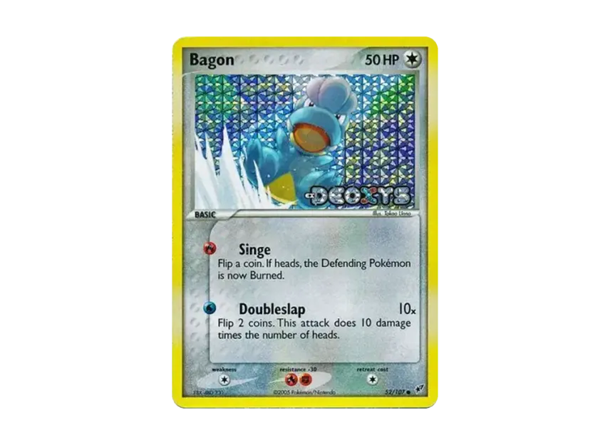 Bagon C : Reverse Holo [107-EX-DEOXYS 52/107] [EN] (EX Ruby & Sapphire "EX Deoxys")
