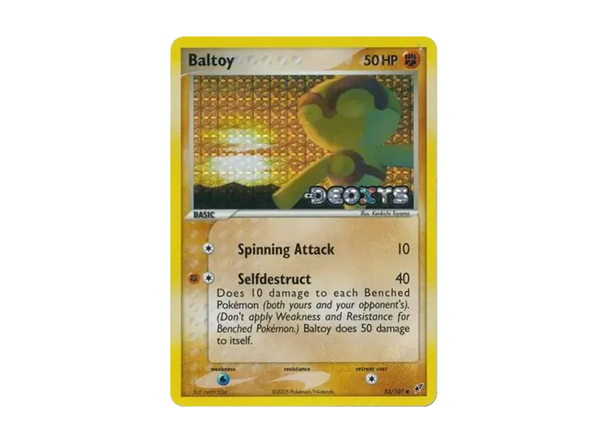 Baltoy C : Reverse Holo [107-EX-DEOXYS 53/107] [EN] (EX Ruby & Sapphire "EX Deoxys")