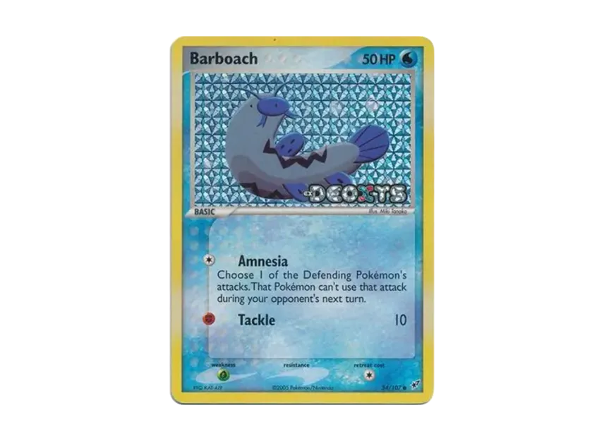Barboach C : Reverse Holo [107-EX-DEOXYS 54/107] [EN] (EX Ruby & Sapphire "EX Deoxys")