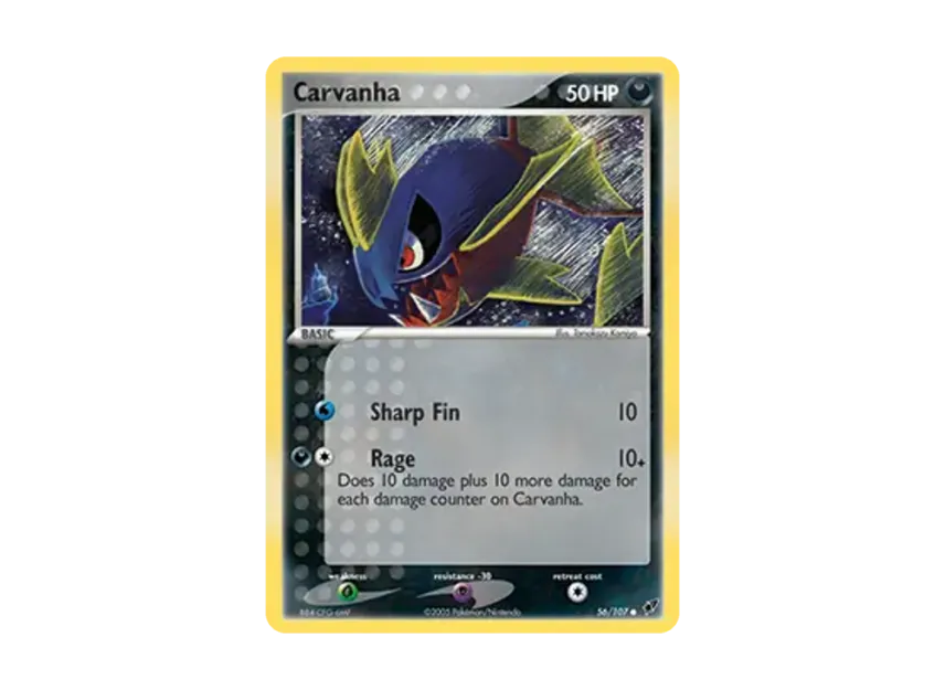 Carvanha C [107-EX-DEOXYS 56/107] [EN] (EX Ruby & Sapphire "EX Deoxys")