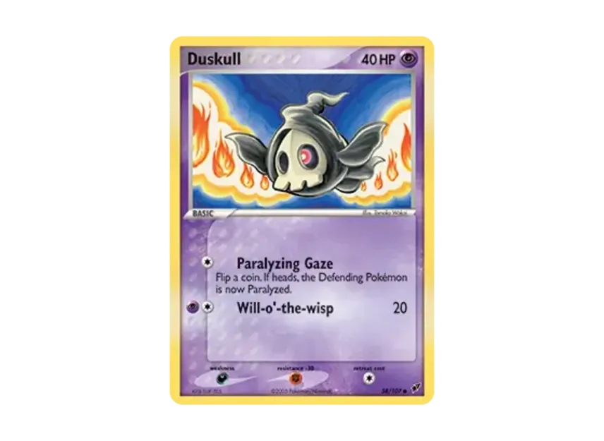 Duskull C [107-EX-DEOXYS 58/107] [EN] (EX Ruby & Sapphire "EX Deoxys")