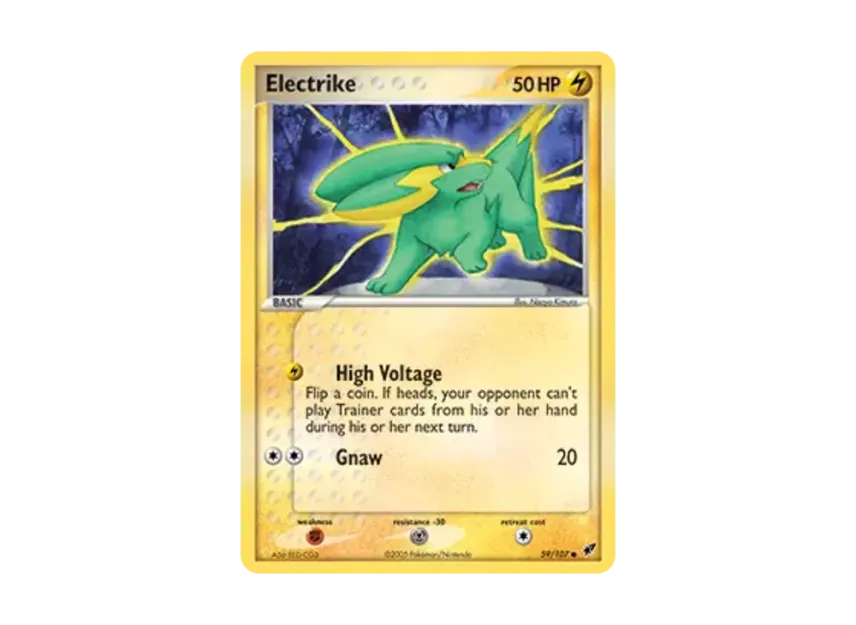 Electrike C [107-EX-DEOXYS 59/107] [EN] (EX Ruby & Sapphire "EX Deoxys")