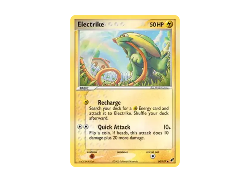 Electrike C [107-EX-DEOXYS 60/107] [EN] (EX Ruby & Sapphire "EX Deoxys")