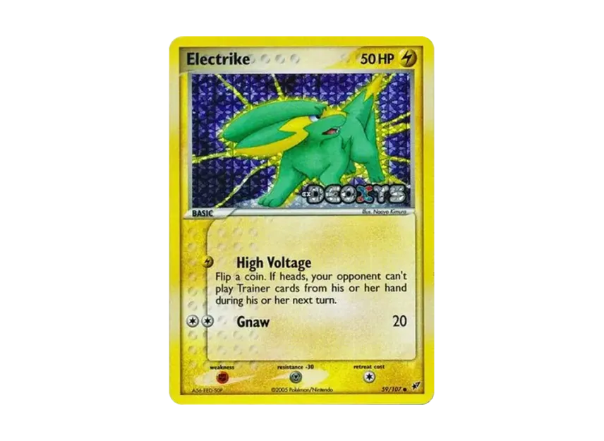 Electrike C : Reverse Holo [107-EX-DEOXYS 59/107] [EN] (EX Ruby & Sapphire "EX Deoxys")