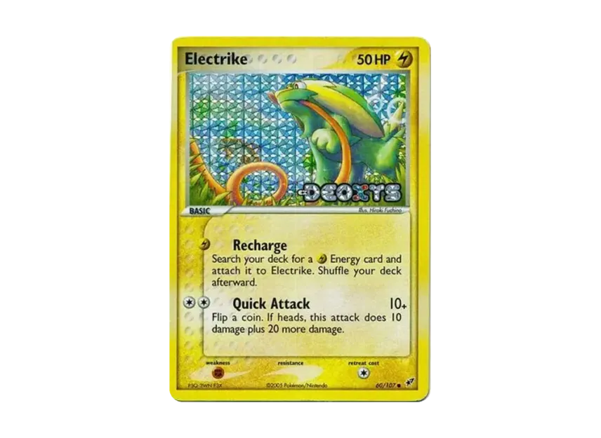 Electrike C : Reverse Holo [107-EX-DEOXYS 60/107] [EN] (EX Ruby & Sapphire "EX Deoxys")
