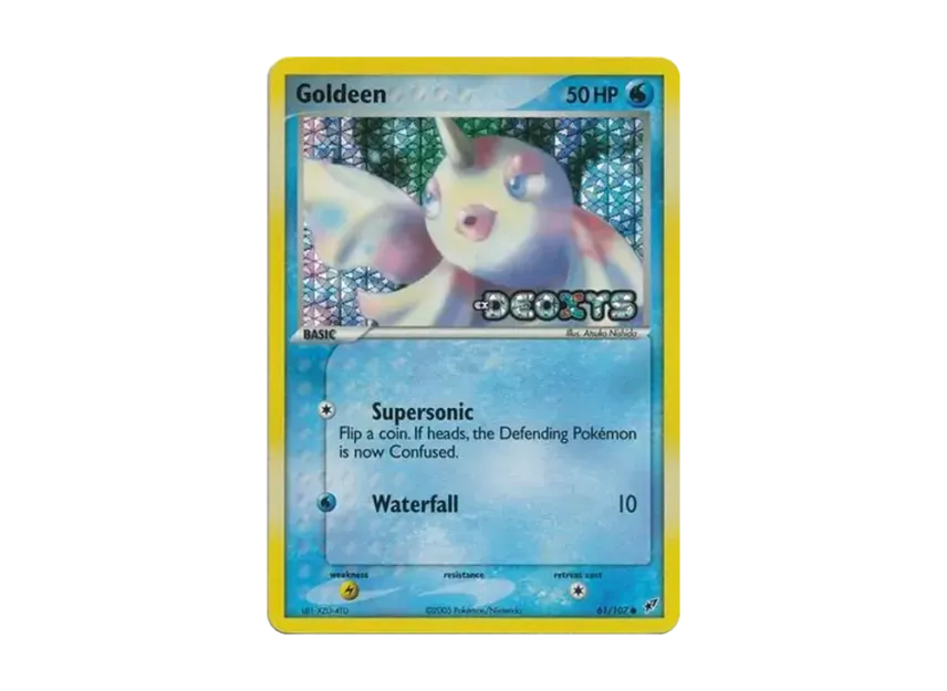 Goldeen C : Reverse Holo [107-EX-DEOXYS 61/107] [EN] (EX Ruby & Sapphire "EX Deoxys")
