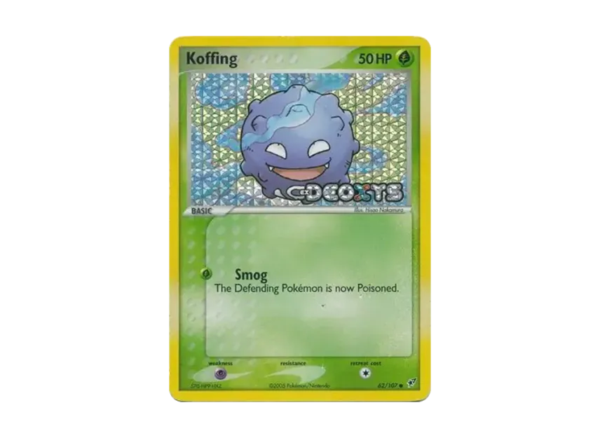 Koffing C : Reverse Holo [107-EX-DEOXYS 62/107] [EN] (EX Ruby & Sapphire "EX Deoxys")