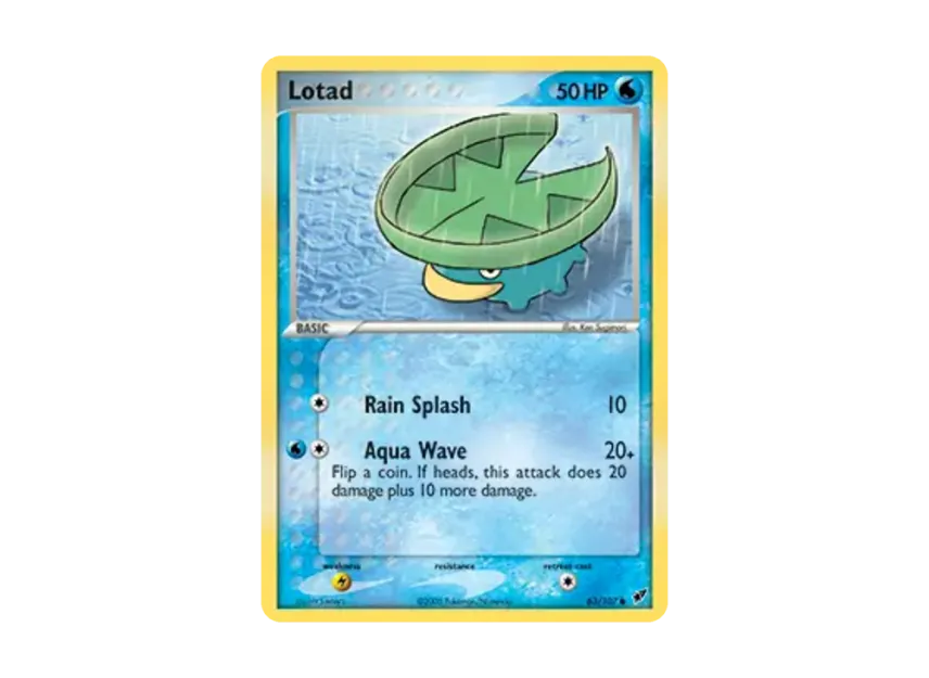 Lotad C [107-EX-DEOXYS 63/107] [EN] (EX Ruby & Sapphire "EX Deoxys")