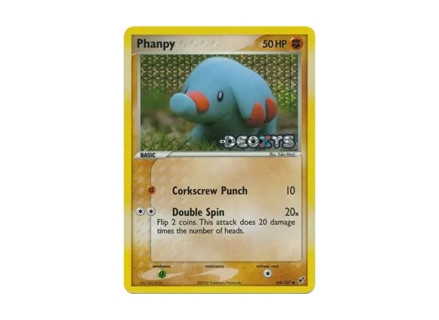 Phanpy C : Reverse Holo [107-EX-DEOXYS 69/107] [EN] (EX Ruby & Sapphire "EX Deoxys")