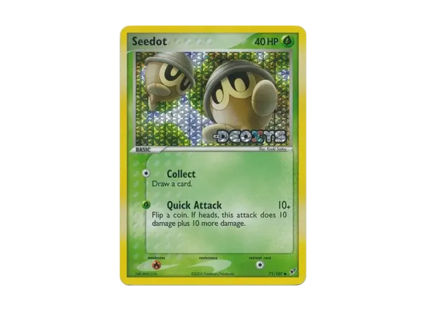 Seedot C : Reverse Holo [107-EX-DEOXYS 71/107] [EN] (EX Ruby & Sapphire "EX Deoxys")