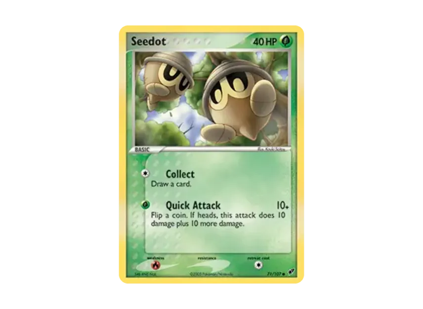 Seedot C [107-EX-DEOXYS 71/107] [EN] (EX Ruby & Sapphire "EX Deoxys")
